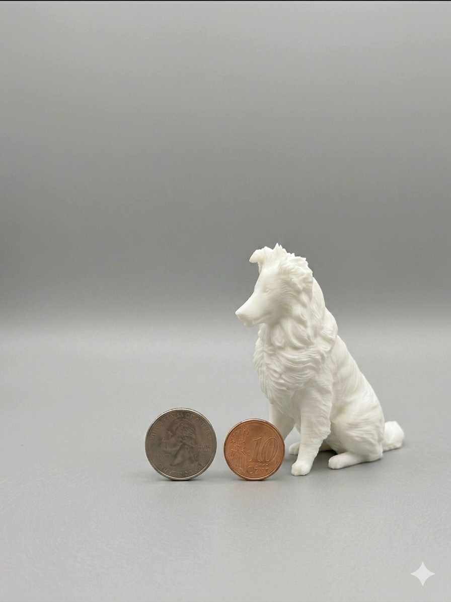Gepersonaliseerd 3D Beeldje van Huisdier – 8 cm