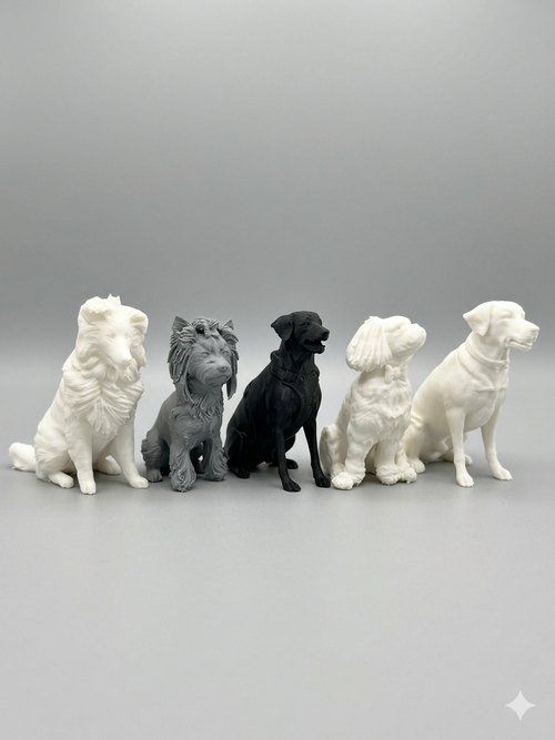 Gepersonaliseerd 3D Beeldje van Huisdier – 8 cm